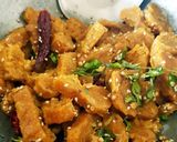 A picture of step 4 of Lauki Dudhi Muthiya.