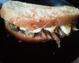 Foto del paso 5 de la receta: 🥪🥖🧀🍆Sándwich de Bastones de berenjenas queso y cebolla!!!😋😜😝