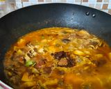 Foto langkah ke 6 dari resep Ati Ampela Usus Kentang Pedas.
