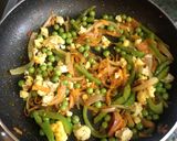 A picture of step 6 of Moong chilka dal tacos.