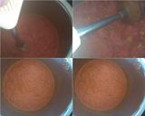 A picture of step 4 of Paneer Makhni.