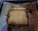 Foto del paso 6 de la receta: Hojaldre sin gluten con morcilla de arroz y huevas a la plancha