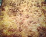 A picture of step 10 of cheesy cornbread beef pot pie.