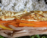 Foto langkah ke 4 dari resep Kimbab sederhana/Gimbab/Nasi gulung Korea.