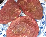 Marha steak töltött krumplival és paprika salátával recept fázis 1 fotója
