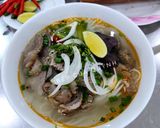 Hình bước làm 4 của món Bún gân nạm