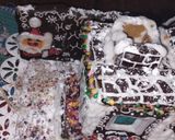 Foto del paso 6 de la receta: Mi casita de jengibre, chocolate y glasé!!🏠🎄🎄🎇