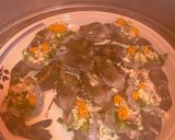 รูปขั้นตอนการทำที่ 2 ของ กุ้งนึ่งกระเทียมโทน