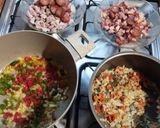 Foto del paso 5 de la receta: Dos platos de invierno cocinados a la par: lentejas y buseca 🍲🍲