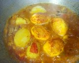 A picture of step 5 of Duck egg curry.