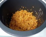 A picture of step 3 of Goji Berries Vegan Rice.