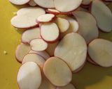 A picture of step 1 of German Style Potatoes.