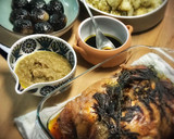 Foto del paso 12 de la receta: Pollo relleno con guarnición