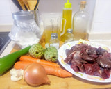 Foto del paso 1 de la receta: Corzo en salsa con verduras