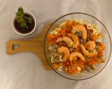 Hình bước làm 2 của món Salad tôm