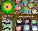 Foto langkah ke 8 dari resep Bolu karakter (Karbol)filling selai coklat.