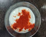 A picture of step 2 of Papad Curry (Dahi Papad Sabzi).