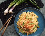 A picture of step 7 of Chow Mein.