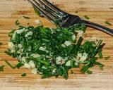 Cacio e pepe Spaghetti Squash with chive pesto recipe step 3 photo