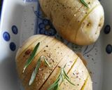 Foto del paso 3 de la receta Patatas Hasselback con queso