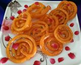 A picture of step 4 of Jalebi.
