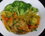 Foto del paso 5 de la receta: Muslos de pollo estofados al curry