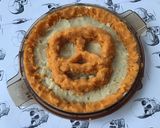 Une image de l'étape 6 de Duo de purées Halloween panais patate douce et jambon cru.