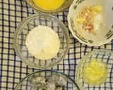 Foto langkah ke 1 dari resep Panko prawn almond with pandan rice.