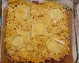 Une image de l'étape 8 de Gratin de coquillettes, chorizo et fromage de chèvre 🍽.