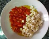 Foto del paso 2 de la receta Macarrones con tomate y mozzarella en 15 minutos!