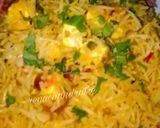 स्टर फ्राई पनीर पुलाव (stir fry paneer pulao recipe in hindi) रेसिपी चरण 3 फोटो