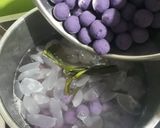 Foto langkah ke 3 dari resep Bubur candil ubi ungu.