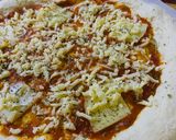 A picture of step 8 of Pizza Margherita.