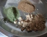 A picture of step 6 of Gawar fali dhokli.
