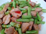 Tumis Buncis Bakso