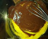 Narancsos csokoládé mousse mézeskaláccsal recept fázis 3 fotója
