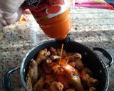 A picture of step 6 of Buffalo Wings.