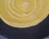 A picture of step 3 of Protein-pack Sattu Cheela(roasted gram flour pancake).