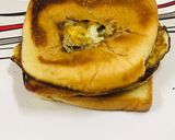 A picture of step 4 of Egg toast sandwich for breakfast.