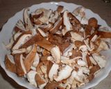 Foto del paso 7 de la receta Galette de setas shiitake, puerro y gorgonzola