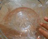A picture of step 4 of Pineapple Dome Cake.