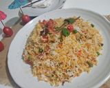 A picture of step 11 of Vegetable Biryani.