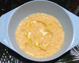 Foto langkah ke 3 dari resep MPASI 6M+ "Bubur Telur Ayam Jagung".