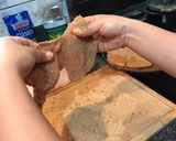 Foto del paso 7 de la receta: Pechuga empanizada 🥚🍞🍗🥛