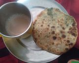 A picture of step 7 of Methi Paratha.