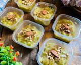 Foto langkah ke 7 dari resep Klappertaart Creamy Matcha.