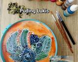 Cara Membuat Puding Lukis Bunga Telang 5