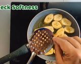 A picture of step 3 of Raw Banana Chaat.