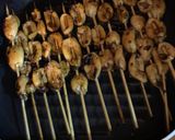 Foto langkah ke 4 dari resep Sate Cumi Bakar Kecap Pedas.