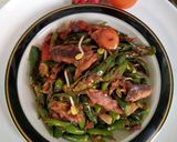 Foto langkah ke 3 dari resep Sambel Goreng Klothok Cabe Ijo.